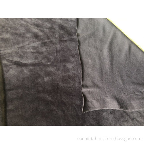 100% polyester super mjuk fleece stickad tyg